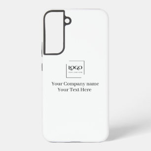 Elegant custom your logo template samsung galaxy case