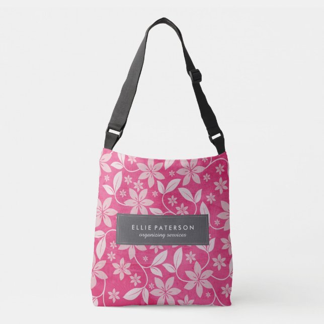 Elegant Customisable Floral Bag (Front)