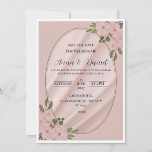 Elegant & Customisable Premium Wedding Invite