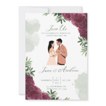Elegant Customisable Wedding Invitation