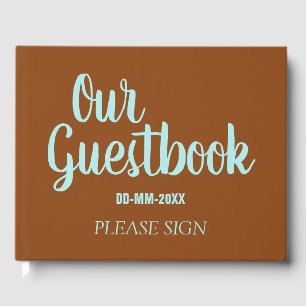 Elegant, Customised Event Guest Book