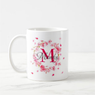 Elegant Customised Personal Monogram Coffee Mug