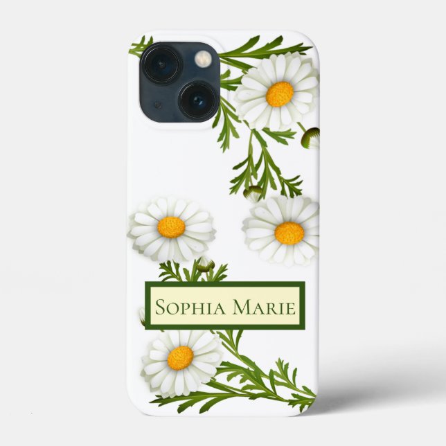 Elegant Cut Daisies Case-Mate iPhone Case (Back)