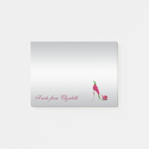 Elegant Cute Girly Stylish ,High Heels Post-it Notes
