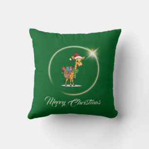 Elegant Cute Seasonal Rustic Christmas Stylish Cushion