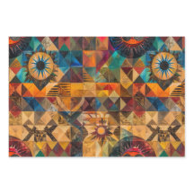 Elegant Cyan "Inherited Artistry" Wrap Matte Paper