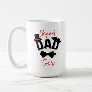 Elegant Dad Ever Father's Day Coffee Mug