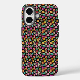   Elegant  Daisy Flower Pattern iPhone 16 Case