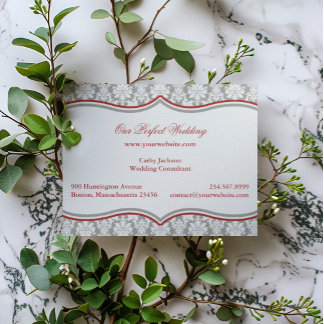 Elegant Damask Banner Flyer Template