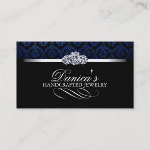 Elegant Damask Business Cards