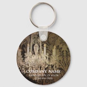 elegant damask chandelier Interior Designer Key Ring