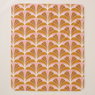 Elegant Damask Floral vintage Seamless Pattern. De Sherpa Blanket