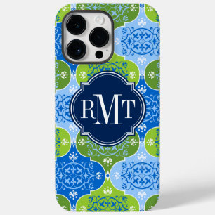 Elegant Damask Monogram Case-Mate iPhone 14 Pro Max Case