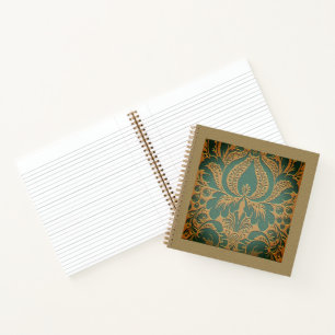 Elegant Damask Mother's Day Notebook