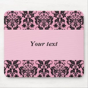 Elegant damask Mousepad