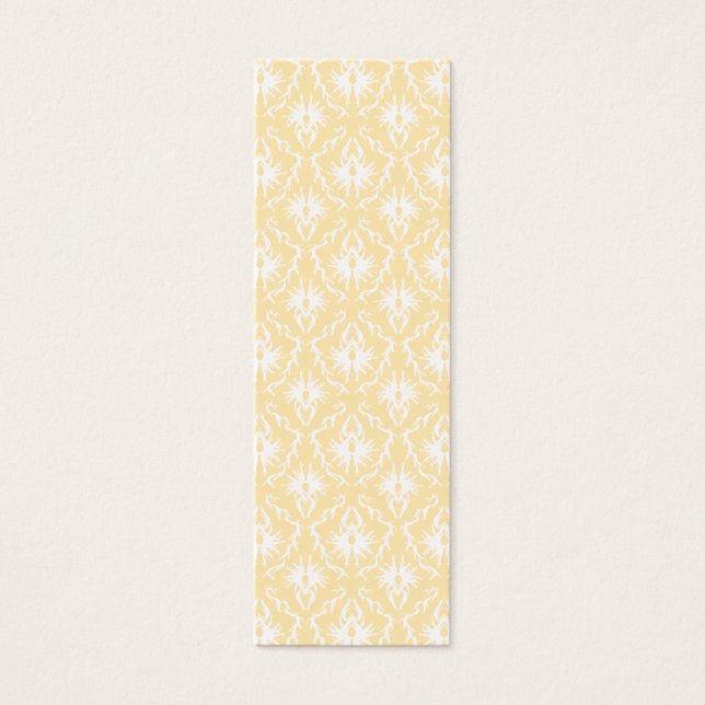 Elegant damask pattern. Light gold colour. (Front)