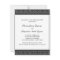 Elegant Damask Rehearsal Dinner Invitation