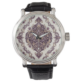 Elegant Damask Watch