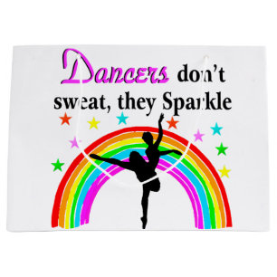 ELEGANT DANCER LARGE GIFT BAG