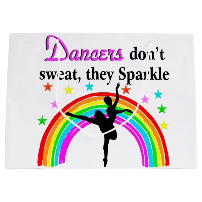 ELEGANT DANCER LARGE GIFT BAG (Front)