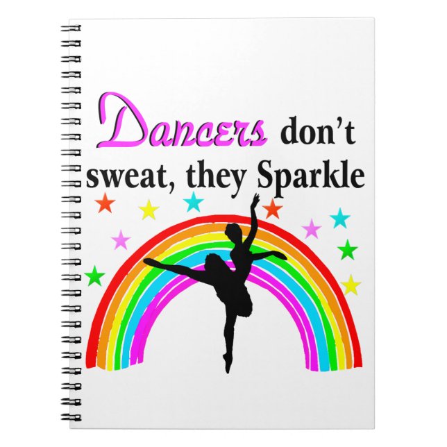 ELEGANT DANCER NOTEBOOK (Front)
