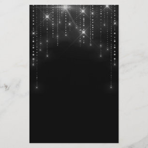 Elegant dark blank flyer