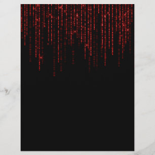 Elegant dark blank flyer