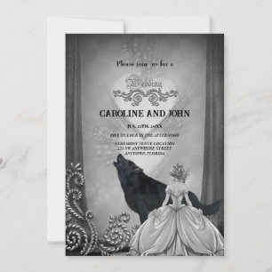 Elegant dark design invitation