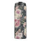 Elegant Dark Floral on Black | Monogram Tumbler