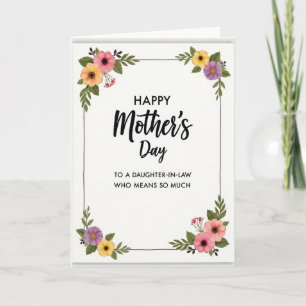 Elegant Daughterinlaw Card