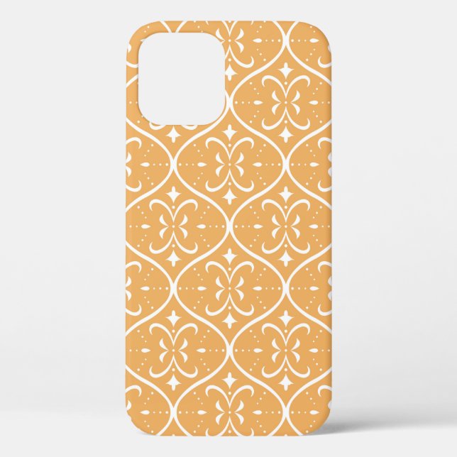 Elegant Decorative Flourish Seamless Pattern. Orie Case-Mate iPhone Case (Back)