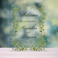 Elegant Delicate Greenery Botanical Garden Wedding