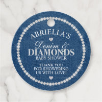 Elegant Denim and Diamonds