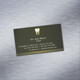Elegant Dental Business Card
