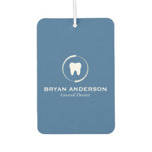 Elegant Dental Logo Car Air Freshener