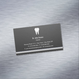 Elegant Dental Magnetic Business Card