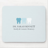 Elegant dentist light blue professional