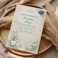 Elegant Dentist White Coat Graduation