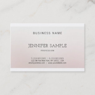 Elegant Design Creative Colour Harmony Luxury Business Card