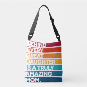 Elegant Design for Moms Day Crossbody Bag