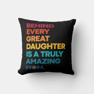 Elegant Design for Moms Day  Cushion
