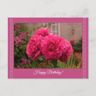 Elegant Design Happy Birthday Card
