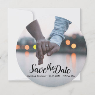 Elegant Design/ Photo Save The Date