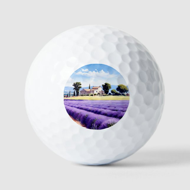  Elegant Design with a French Touch Golf Balls (Front)