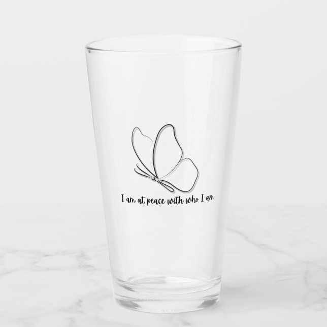 Elegant designed Glass (Front)