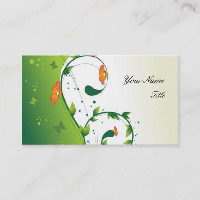 Elegant Designer Business Cards (Front)