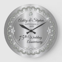 Elegant Diamond Jubilee 75th Wedding Anniversary