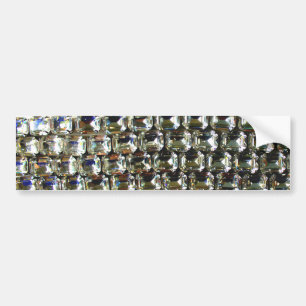 Elegant Diamonds gemstones  Bumper Sticker