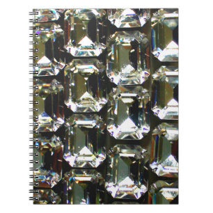 Elegant Diamonds gemstones Notebook