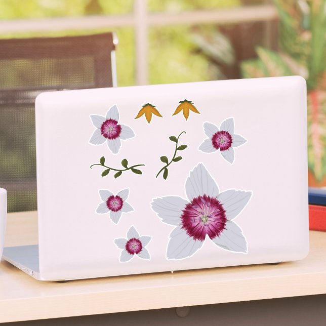 Elegant Dianthus Hand-Drawn Floral Botanical (Creator Uploaded)